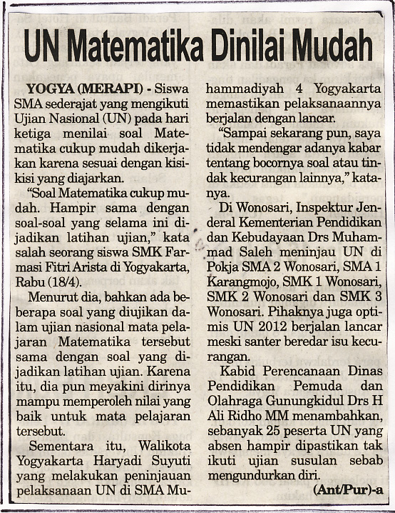 Kliping jogja terbaru